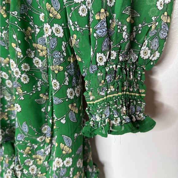 Max Studio Smocked Pastel Floral Sundress - Picture 3 of 11